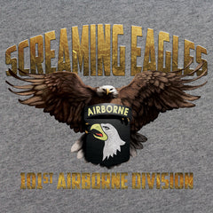 101st Airborne Screaming Eagles Graphic Hoodie