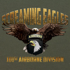 101st Airborne Screaming Eagles Graphic Hoodie