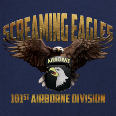 101st Airborne Screaming Eagles Graphic Hoodie
