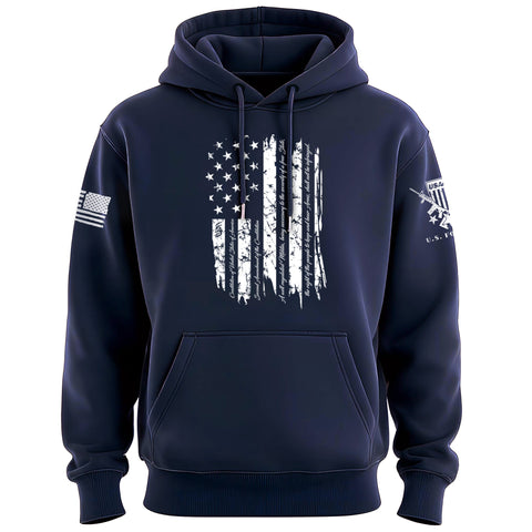 2nd Amendment Gold Flag Hoodie
