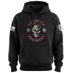 75th Ranger Skull and Snake Graphic Hoodie