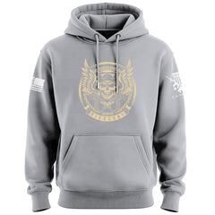 Airborne Chains Skull Hoodie