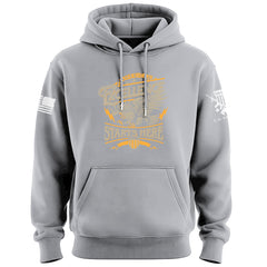 American Excellence Starts Here Hoodie