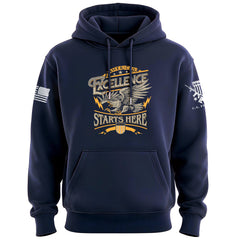 American Excellence Starts Here Hoodie
