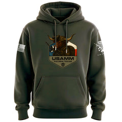 Bull Operator Polygon Texas Hoodie