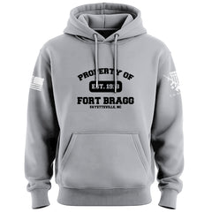 Classic College Shirt Property of Fort Bragg Veteran PT Hoodie
