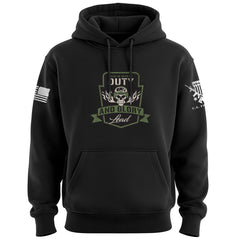 Duty and Glory Lead Graphic Hoodie