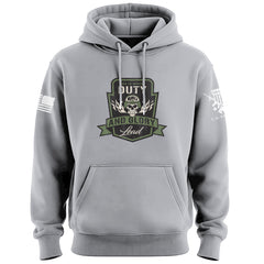 Duty and Glory Lead Graphic Hoodie