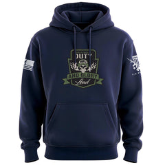 Duty and Glory Lead Graphic Hoodie