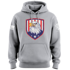 Eagle Head 3 Stars Hoodie