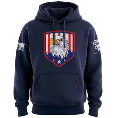 Eagle Head 3 Stars Hoodie