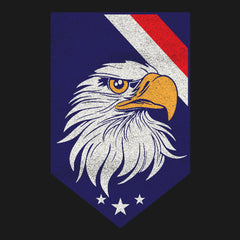 EAGLE HEAD Shield TOP Stripes Hoodie