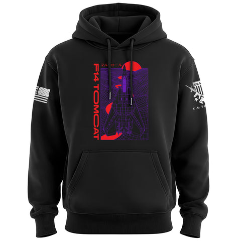 F-14 Tomcat SynthWave Hoodie