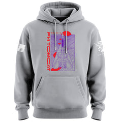 F-14 Tomcat SynthWave Hoodie
