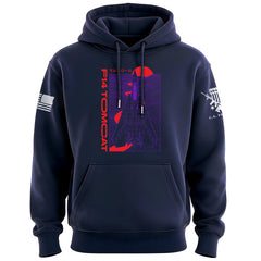 F-14 Tomcat SynthWave Hoodie