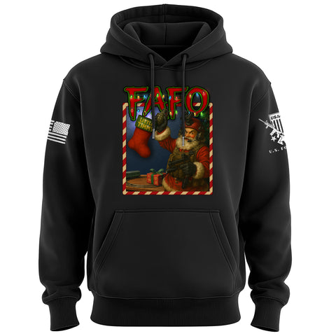 FAFO Santa Hoodie