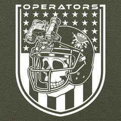Football Operators Shield 1 color Hoodie