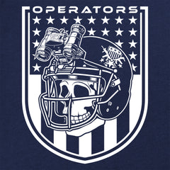 Football Operators Shield 1 color Hoodie