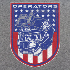 Football Operators Shield Patriotic Colors Hoodie