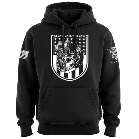 Football Operators Shield 1 color Hoodie