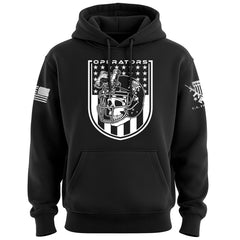 Football Operators Shield 1 color Hoodie
