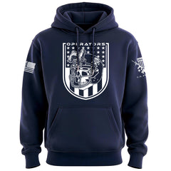 Football Operators Shield 1 color Hoodie