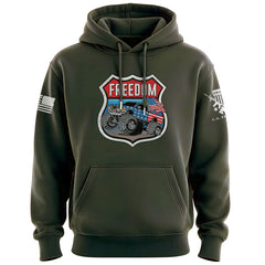 Freedom Monster Truck Hoodie