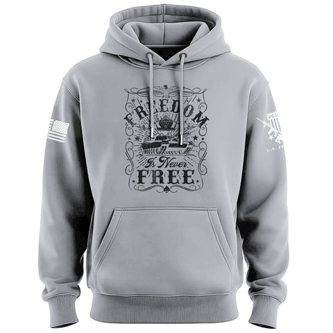 Freedom is Never Free Graphic Hoodie