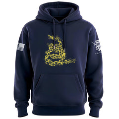 Gadsden Snake Splatter Hoodie