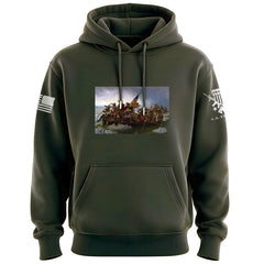 George Washington Crossing The Delaware Operators Hoodie