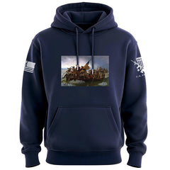 George Washington Crossing The Delaware Operators Hoodie
