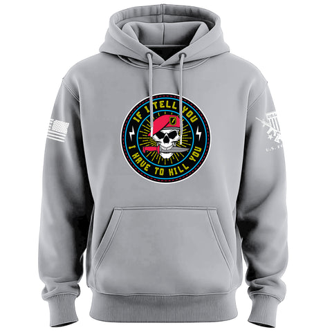 If I Tell You...80's Graphic Hoodie