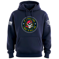 If I Tell You...80's Graphic Hoodie