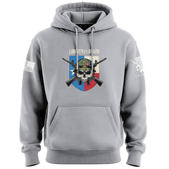 Liberty or Death Texas Skull Hoodie