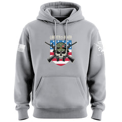 Liberty or Death USA Skull Shield Hoodie