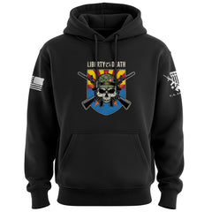 Liberty or Death Arizona Skull Hoodie