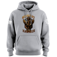 Midnight Hammer Snake - American Flag Hoodie