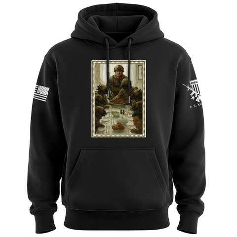 Norman Rockwell Thanksgiving Hoodie