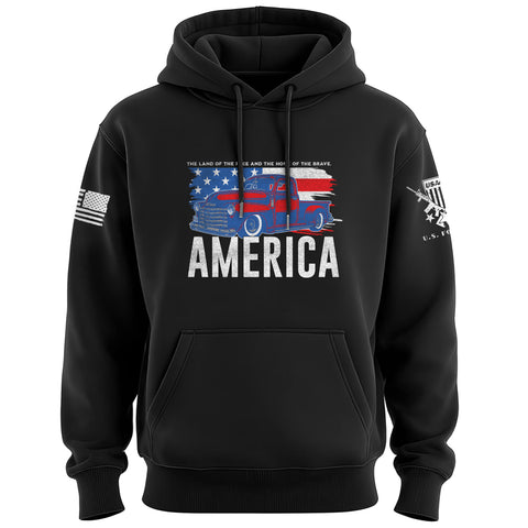 Old Truck America Hoodie