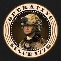 Operating Since 1776 George Washington Sepia Hoodie