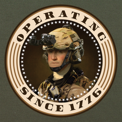 Operating Since 1776 George Washington Sepia Hoodie