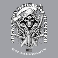 Operation Midnight Hammer B&W Hoodie
