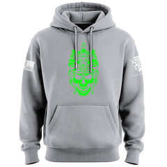 Operator Skull Neon Hoodie