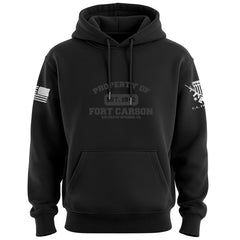 Original Army Base Property of Carson Veteran PT Hoodie