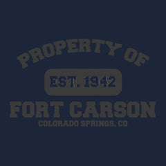 Original Army Base Property of Carson Veteran PT Hoodie