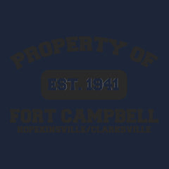 Original Army Base Property of Fort Campbell Veteran PT Hoodie