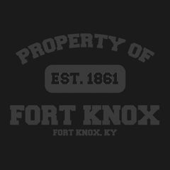 Original Army Base Property of Fort Knox Veteran PT Hoodie