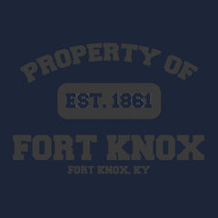 Original Army Base Property of Fort Knox Veteran PT Hoodie