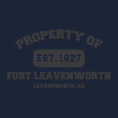 Original Army Base Property of Fort Leavenworth Veteran PT Hoodie