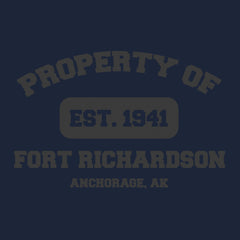 Original Army Base Property of Fort Richardson Veteran PT Hoodie